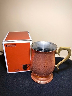 鮮豆房咖啡銅杯  S-2505S